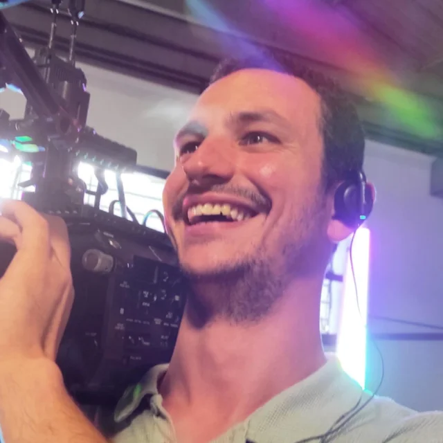 Portrait d’Axel Milon en tournage